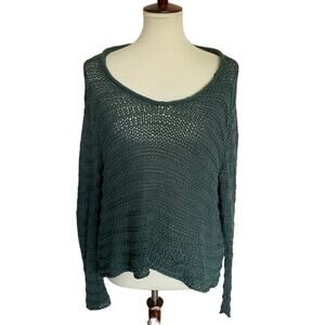 Wooden Ships Jezabel Green Sweater